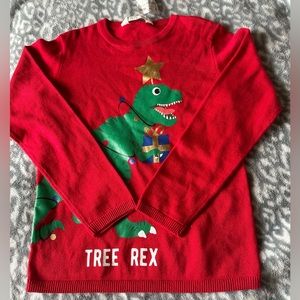 Red Christmas Sweater H&M 6-8Y